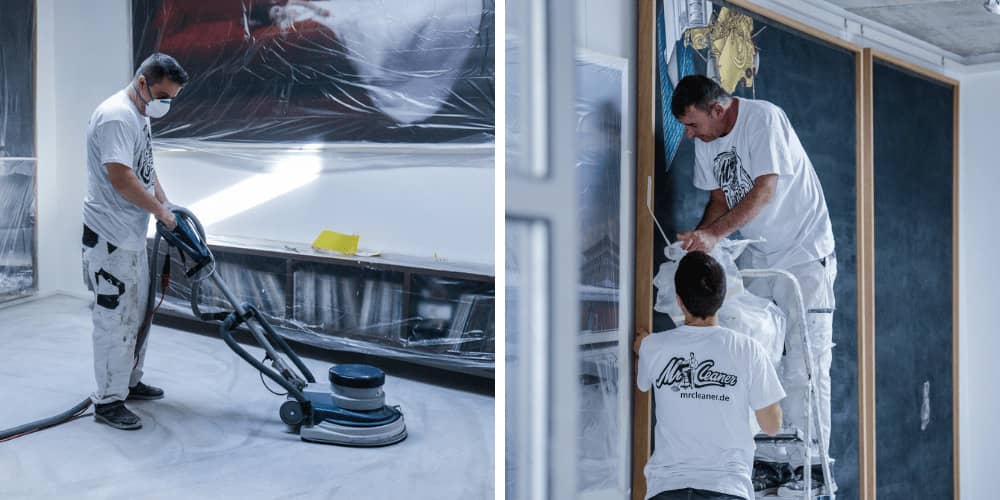 Einsatz unseres Teams bei der Bauendreinigung in Vierkirchen