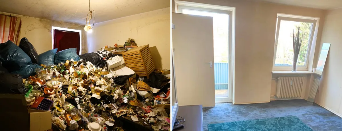 Titelbild: Extrem-Reinigung: Wie Profis mit Messie-Wohnungen umgehen